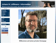 Tablet Screenshot of johann.loefflmann.net